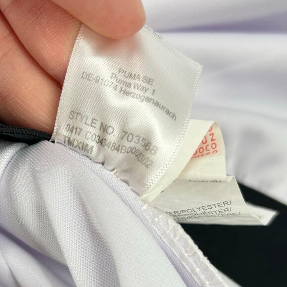 VTG y2k Men's Puma AC Milan Fly Emirates Stadium DryCELL Full-Zip Track Jacket - Picture 7 of 9